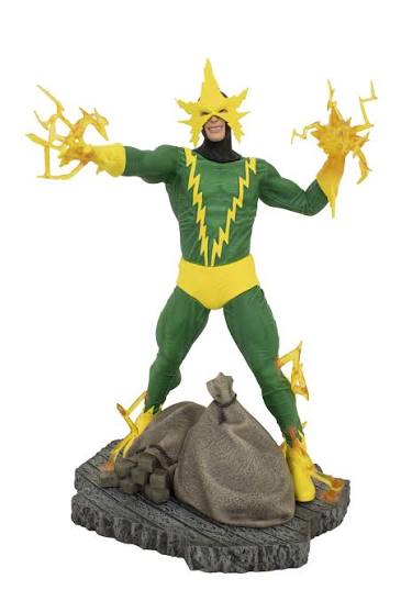 Marvel Gallery Comic Electro PVC Figure Diorama