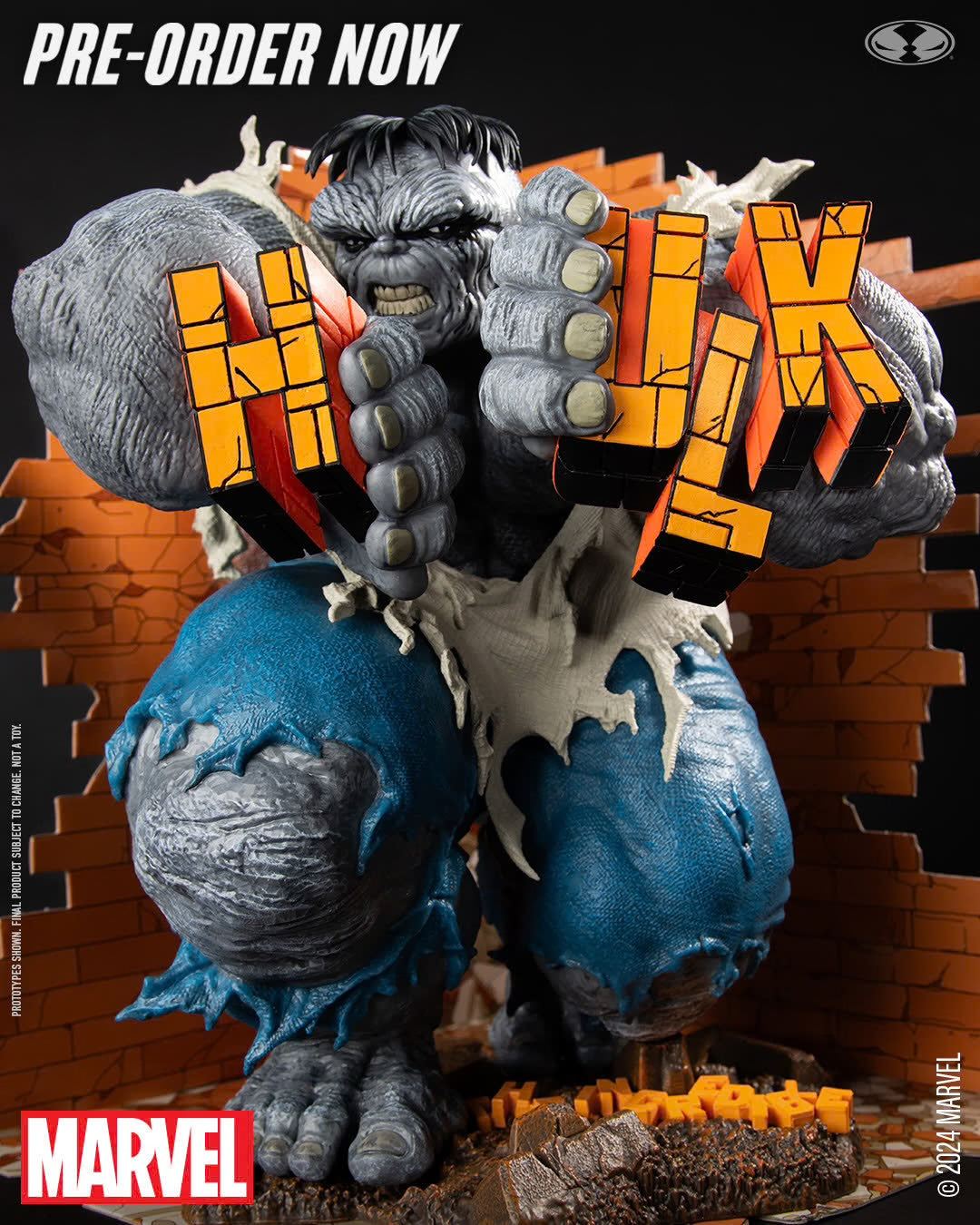 INCREDIBLE HULK 345 STATUE