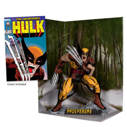 MCFARLANE TOYS MARVEL COLLECTION WOLVERINE 1/6 POSED FIGURE (HULK #340)