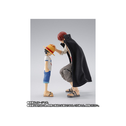S.H.FIGUARTS SHANKS & MONKEY D LUFFY (CHILDHOOD) ONE PIECE FIGURE
