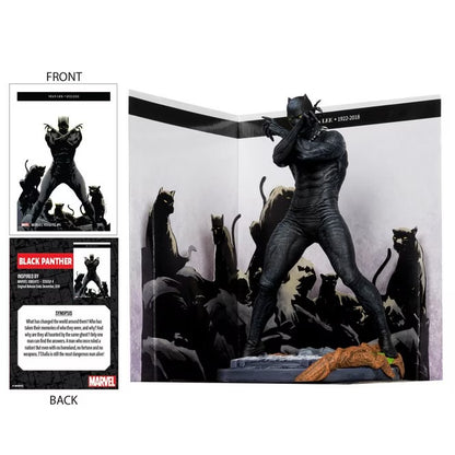 MCFARLANE TOYS MARVEL COLLECTION 1:10TH  BLACK PANTHER (MARVEL KNIGHTS #4)