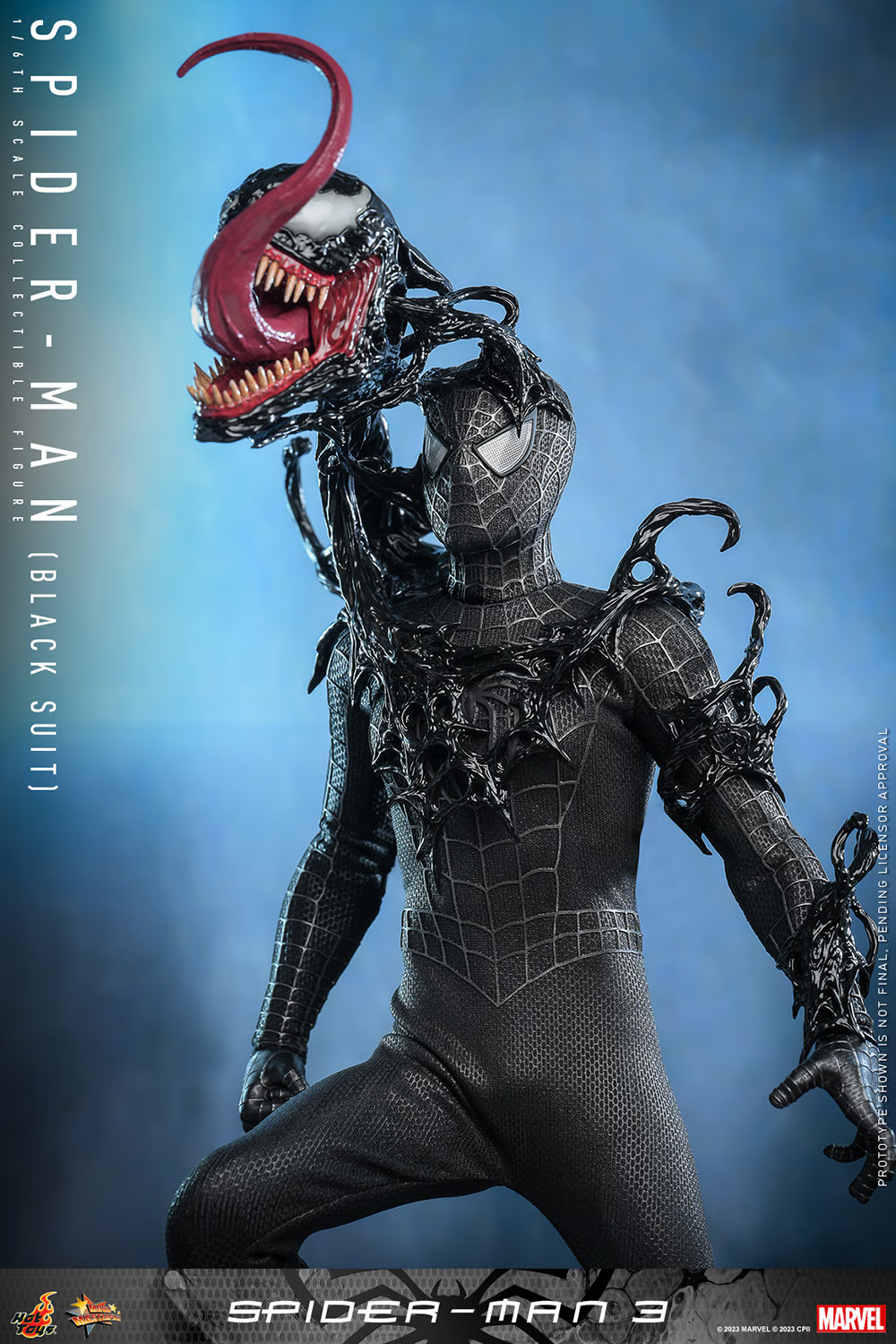 SPIDER-MAN 3 BLACK SUIT DELUXE VERSION 1/6TH
