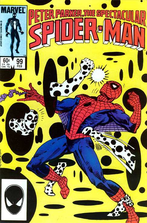 Peter Parker, the Spectacular Spider-Man (1976) #099 KEY 1st Spot Cover VF/NM