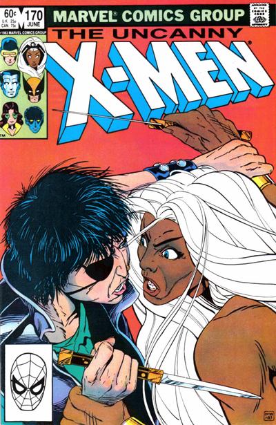 Uncanny X-Men (1980) #170 VF 1st Callisto Cover