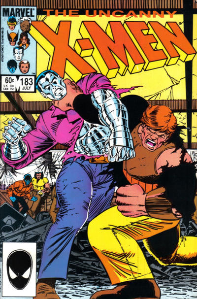 Uncanny X-Men (1980) #183 NM- Colossus vs Juggernaut