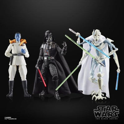STAR WARS BLACK LABEL MASTERS OF EVIL 3 PACK