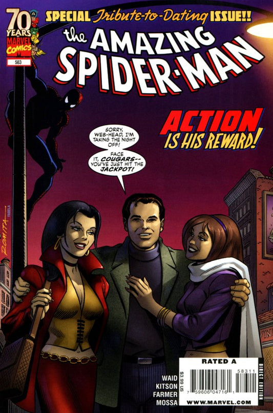 Amazing Spider-Man (1998) #583 NM Spidey Meets Barack Obama