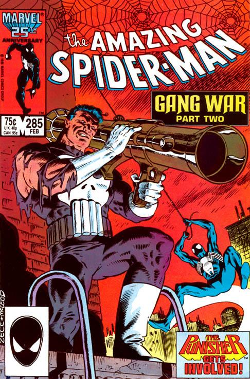 Amazing Spider-Man (1963) #285 Mike Zeck Punisher Cover