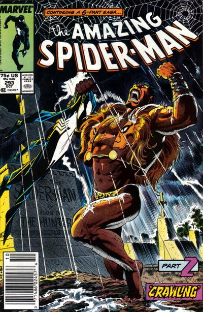 Amazing Spider-Man (1963) #293 VF Kraven’s Last Hunt Part 2