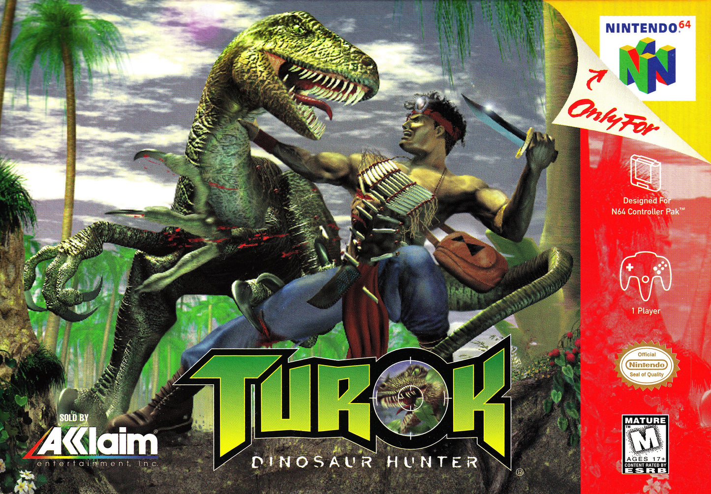 N64 TUROK: DINOSAUR HUNTER