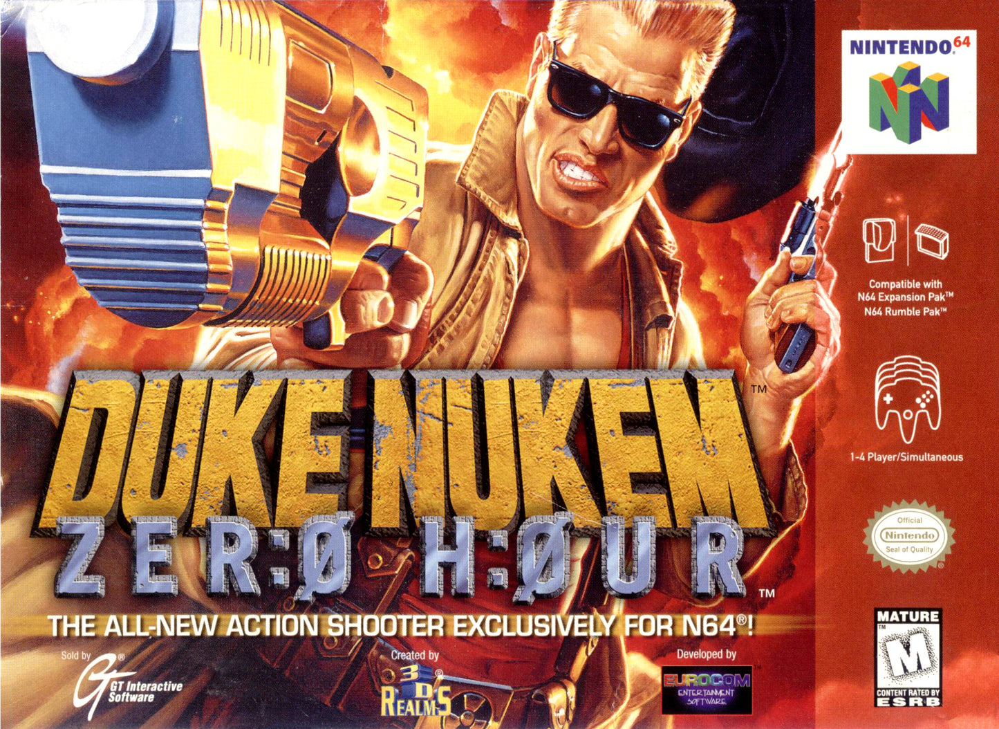 N64 DUKE NUKEM: ZERO HOUR