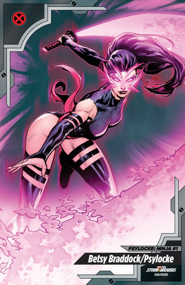 Psylocke: Ninja (2026) #01 NM JUAN REIGERI TRADING CARD VARIANT
