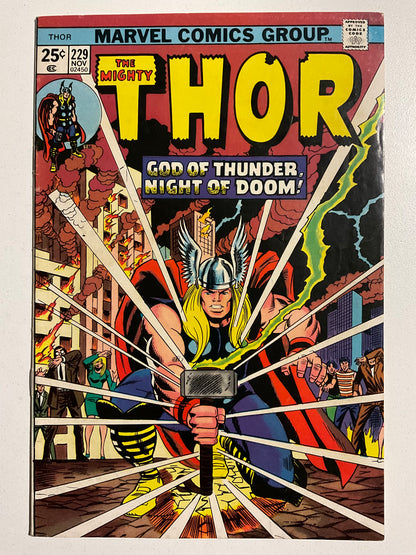 Thor (1966) #229 FN- MVS Intact #80 Ghost Rider, Add for Hulk #181