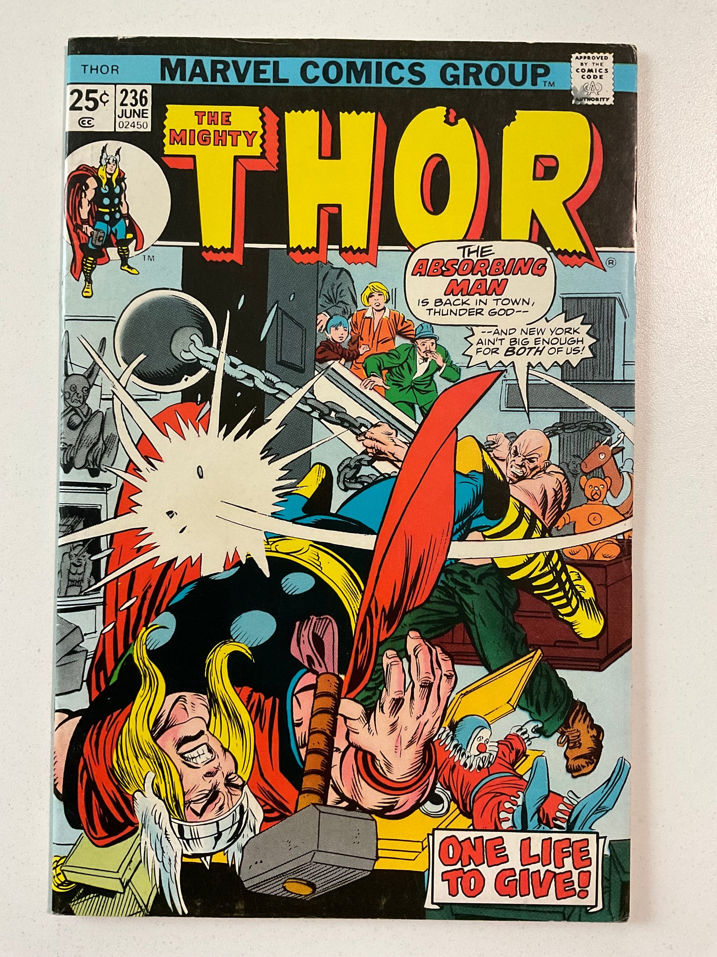 Thor (1966) #236 VF- MARK JEWELERS INSERT