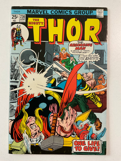 Thor (1966) #236 VF- MARK JEWELERS INSERT