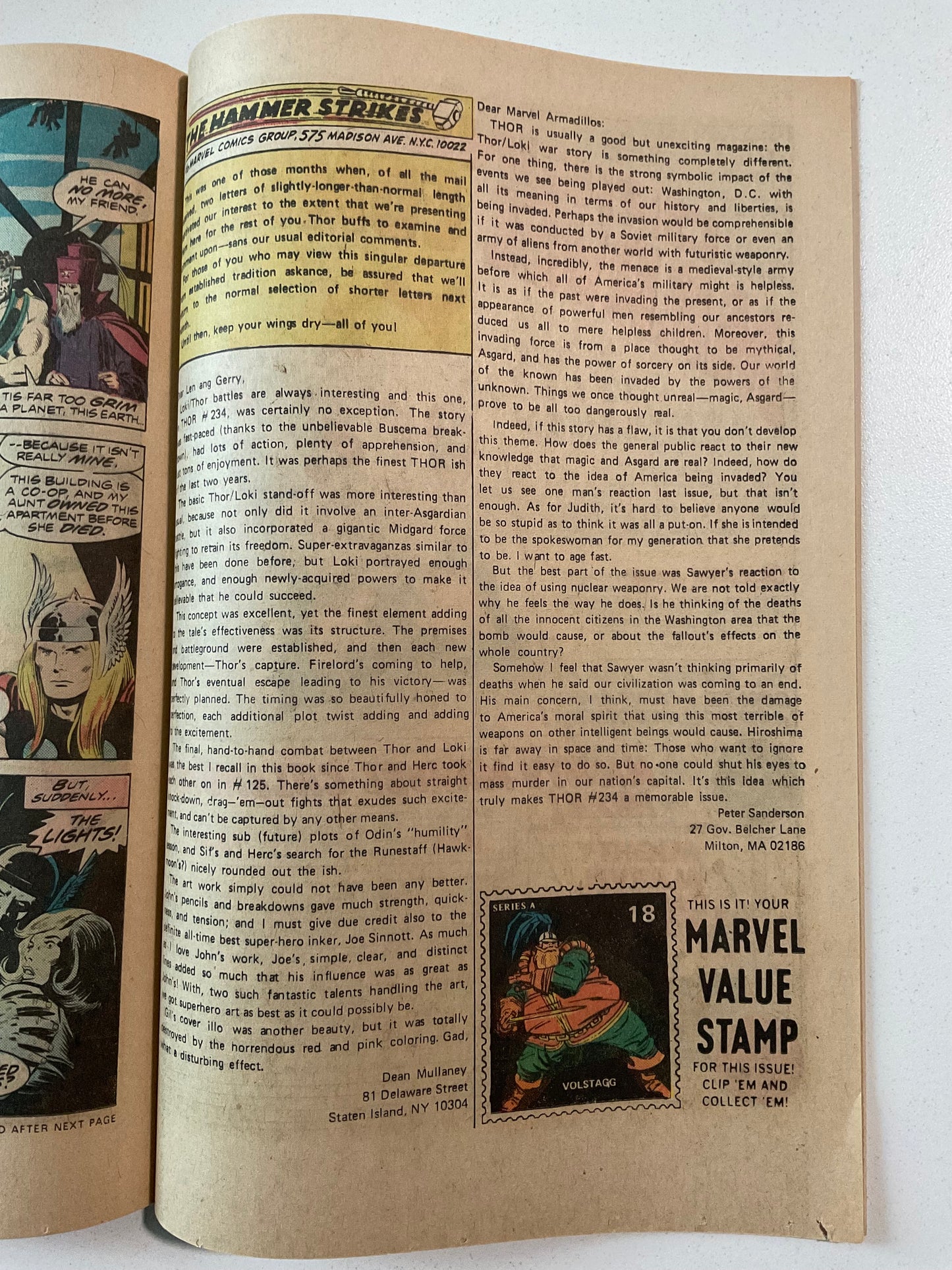 Thor (1966) #237 VF+ MVS INTACT #18 VOLSTAGG