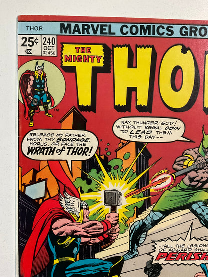 Thor (1966) #240 VF- 1st Seth in Modern Age, 1st Mimir Uncle of Odin