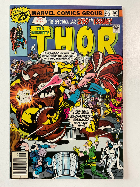 Thor (1966) #250 VF 250th Issue Jack Kirby Cover