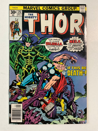 Thor (1966) #251 VF- Jack Kirby Cover