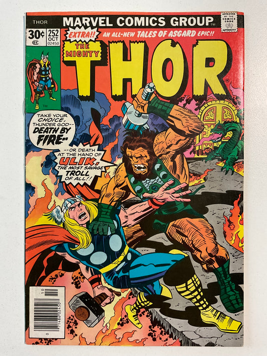 Thor (1966) #252 VF- Newsstand Jack Kirby Cover