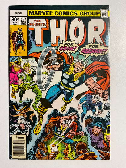 Thor (1966) #257 VF- Jack Kirby Cover