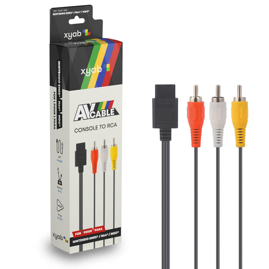 SNES/N64/GAMECUBE AV CABLE