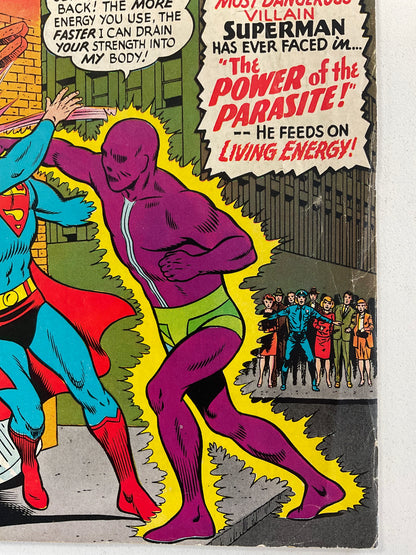 Action Comics (1938) #340 VG+ 1st appearance of Parasite, Pin-up intact