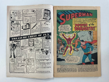 Action Comics (1938) #340 VG+ 1st appearance of Parasite, Pin-up intact