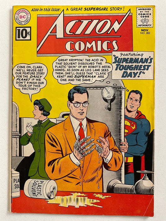 Action Comics (1938) #282 VG/FN Swan Cover