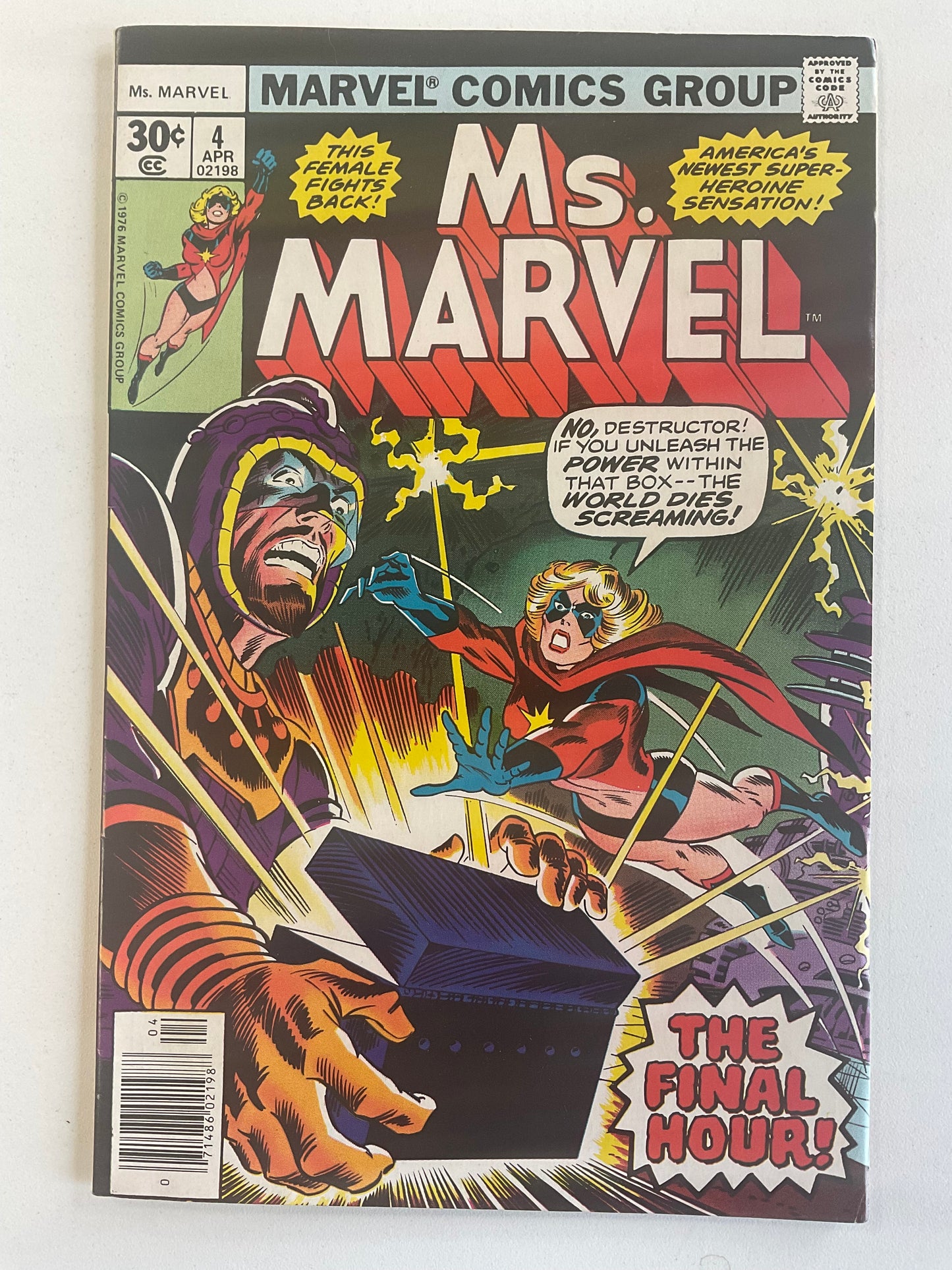 Ms Marvel (1977) #04 Newsstand FN/VF