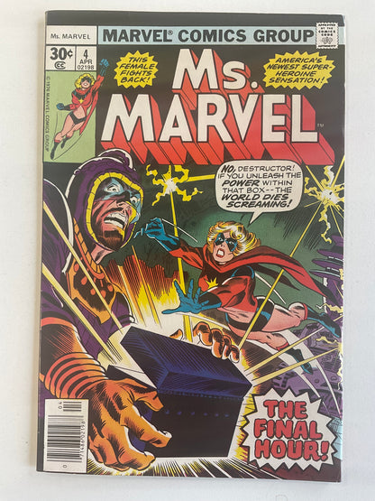 Ms Marvel (1977) #04 Newsstand FN/VF