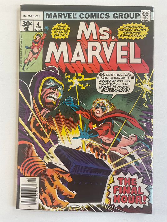 Ms Marvel (1977) #04 Newsstand FN/VF