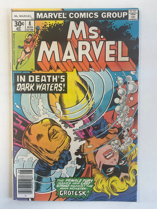 Ms Marvel (1977) #08 FN Newsstand