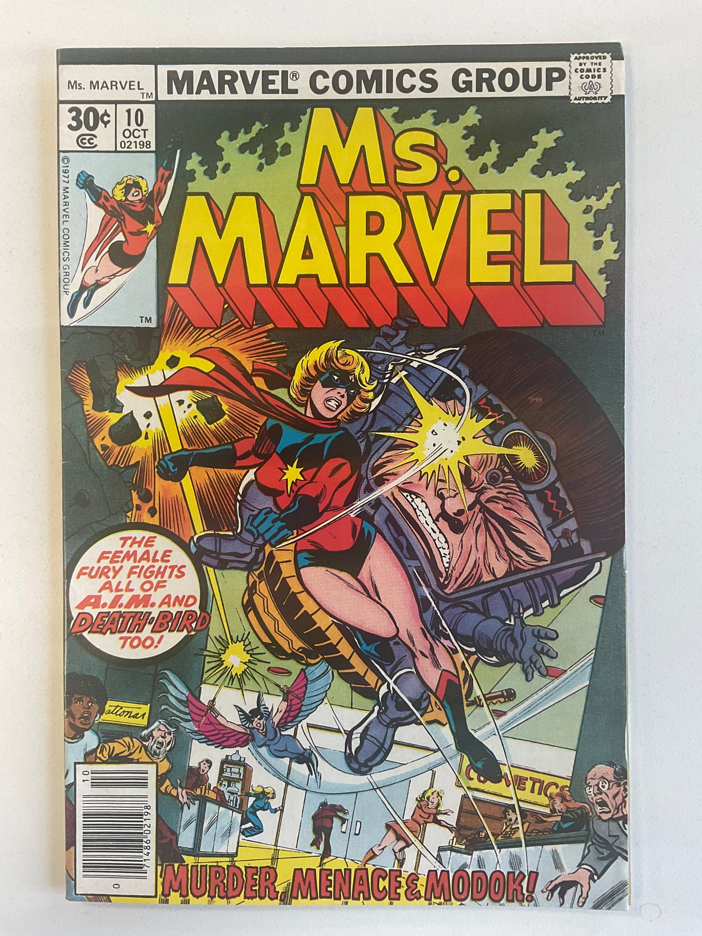Ms Marvel (1977) #10 FN Newsstand