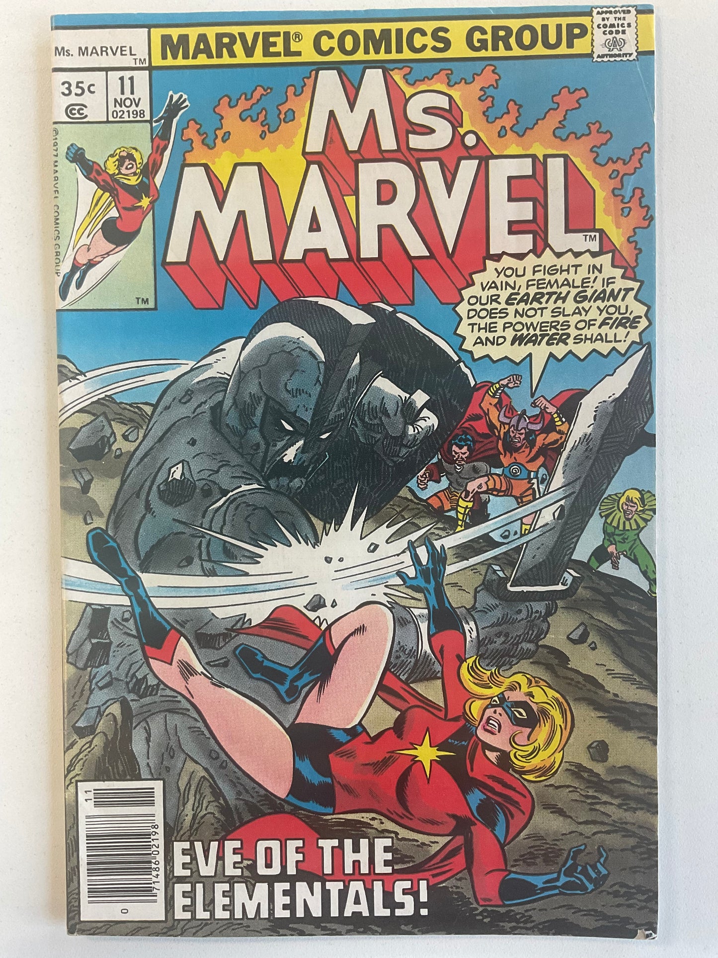 Ms Marvel (1977) #11 VG+ Newsstand