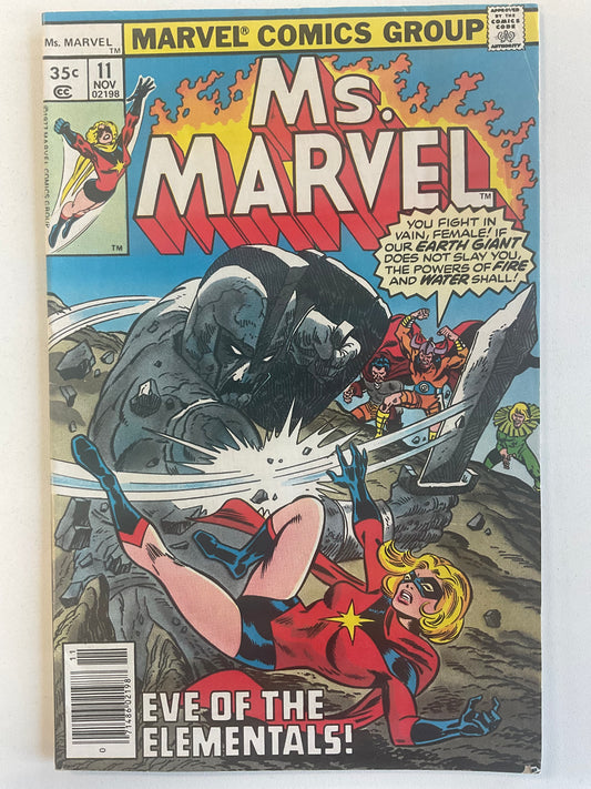 Ms Marvel (1977) #11 VG+ Newsstand