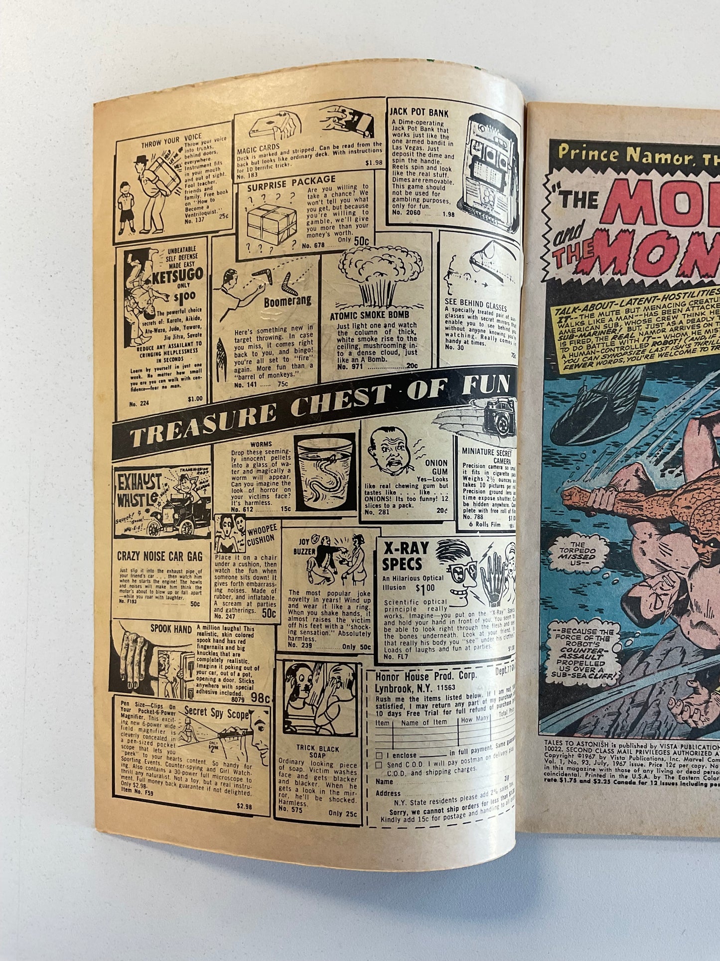 Tales to Astonish (1958) #93 G/VG Iconic Cover by Marie Severin