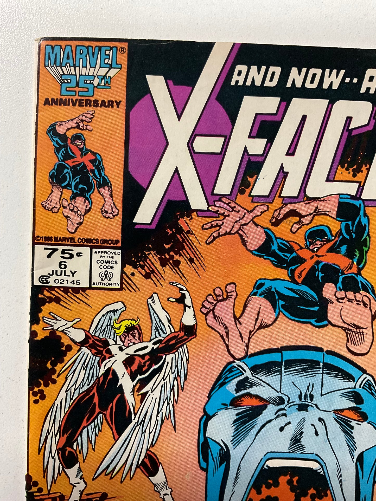 X-Factor (1986) #06 FN/VF Newsstand 1st full Apocalypse