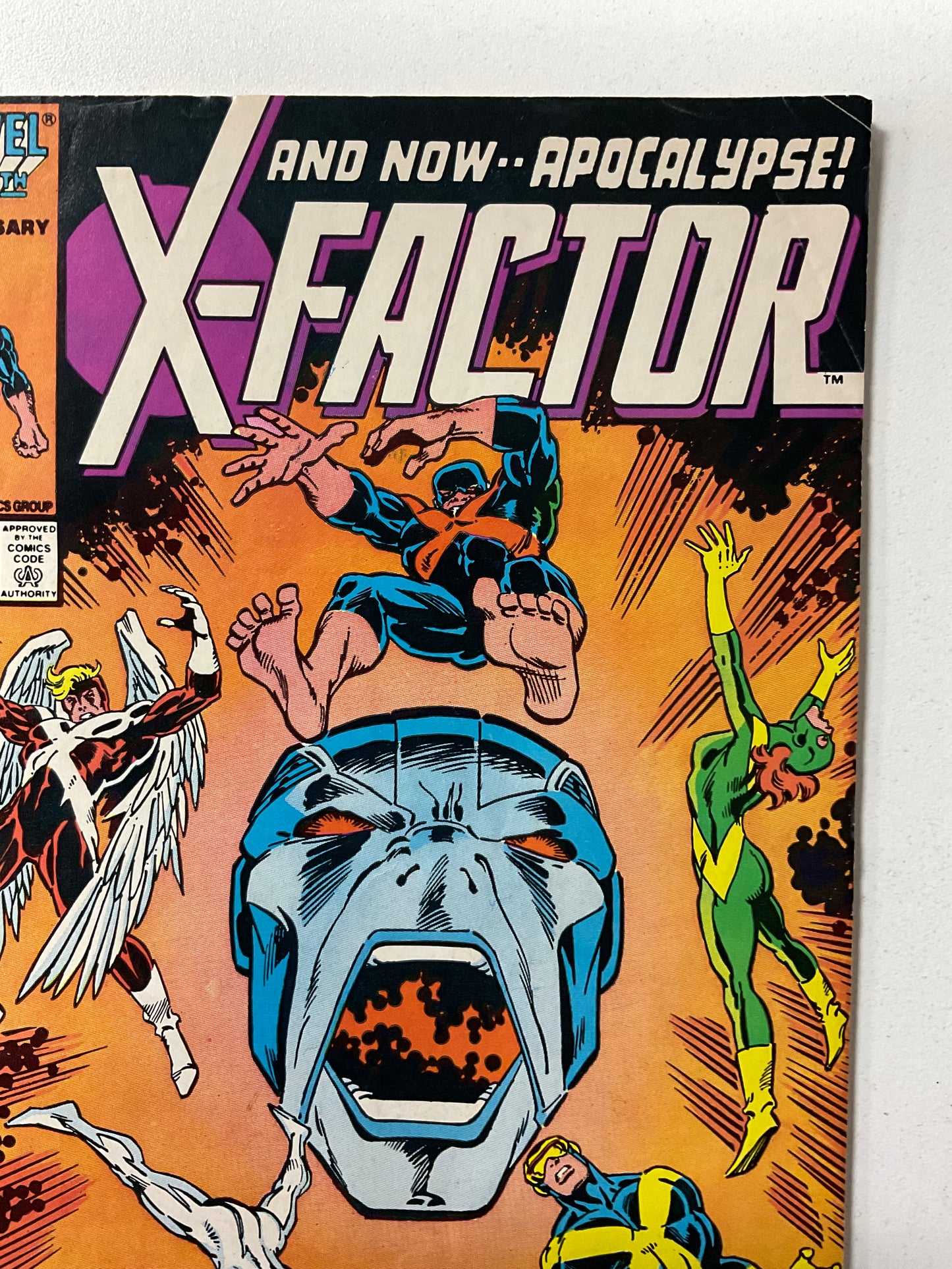 X-Factor (1986) #06 FN/VF Newsstand 1st full Apocalypse