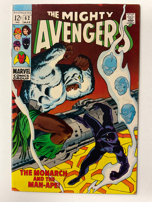 Avengers (1963) #062 VF- 1st M’Baku