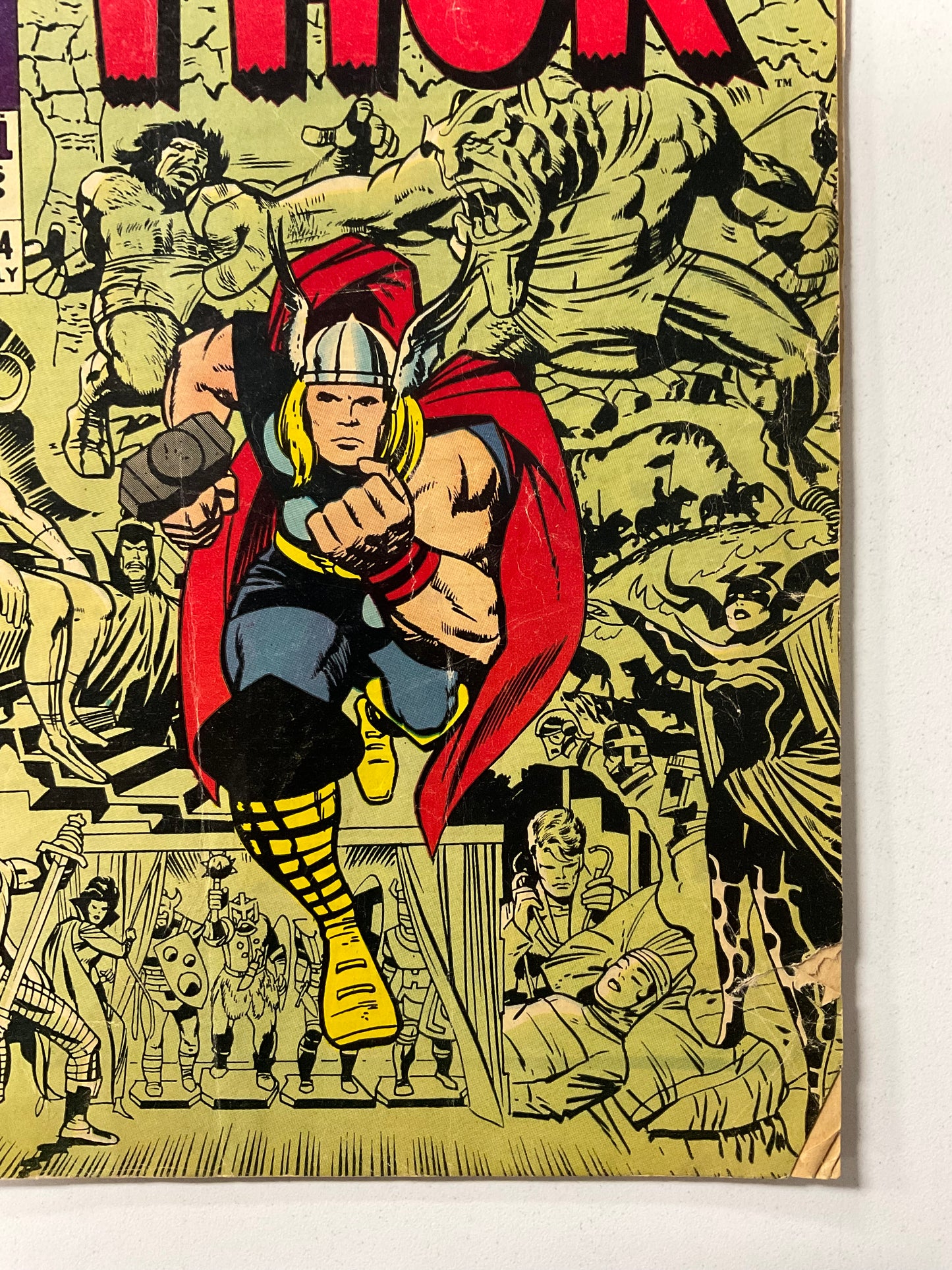 Thor (1966) #154 G Low Grade Jack Kirby Cover