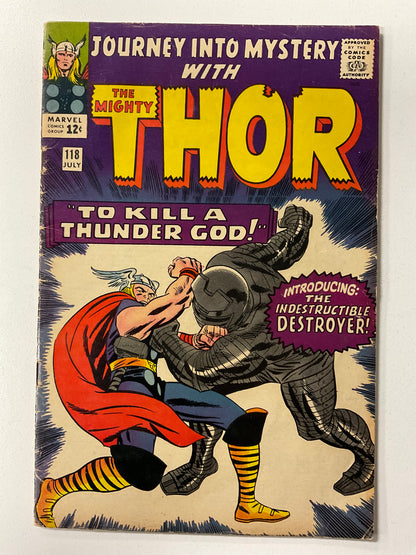 Journey Into Mystery (1952) #118 VG- 1st Appearance of the Destroyer