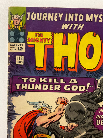 Journey Into Mystery (1952) #118 VG- 1st Appearance of the Destroyer