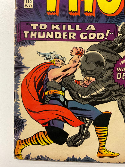 Journey Into Mystery (1952) #118 VG- 1st Appearance of the Destroyer