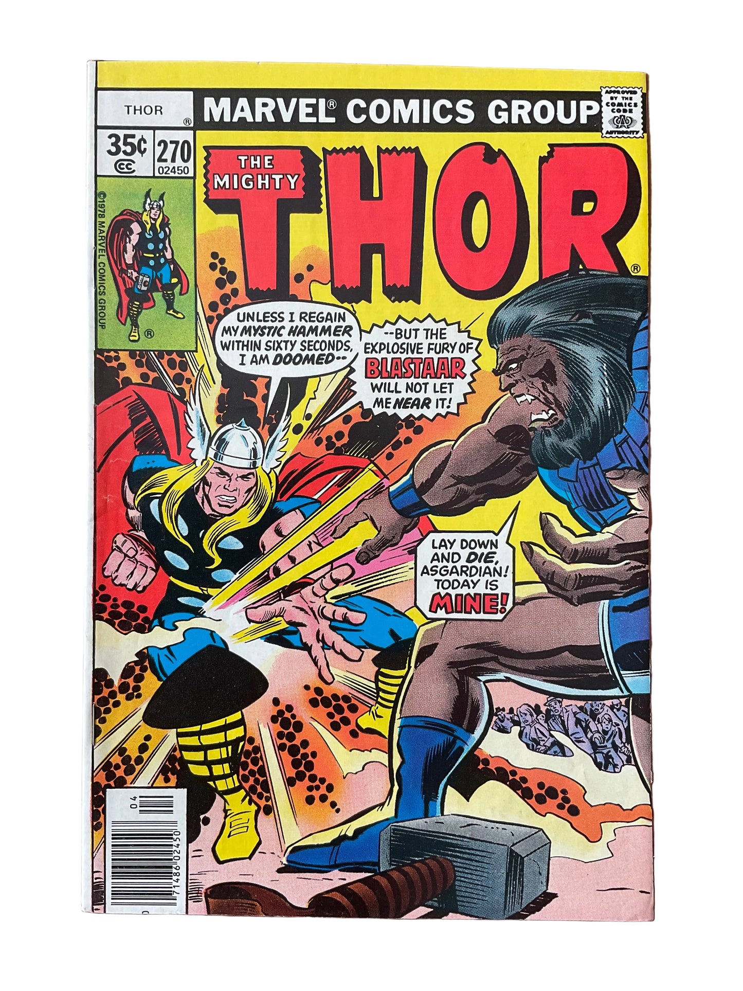 Thor (1966) #270 FN- Newsstand