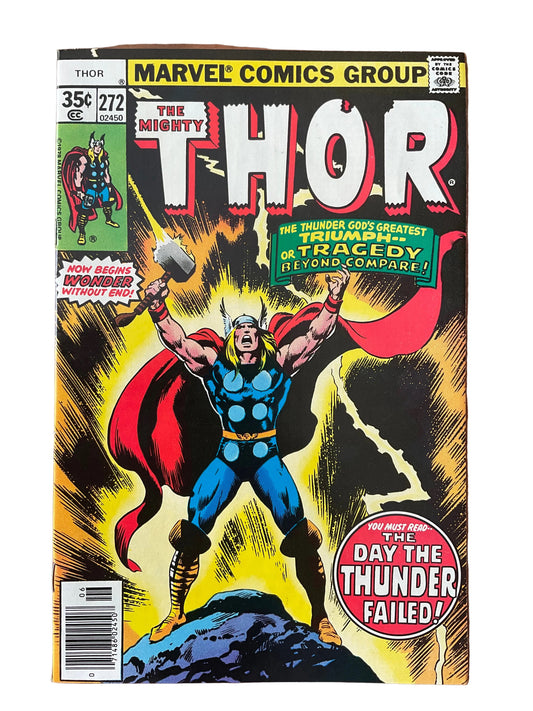 Thor (1966) #272 VF 1st Appearance of Skrymir