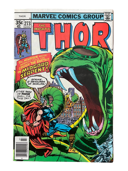 Thor (1966) #273 VF+ Newsstand 1st Appearance of Roger “RED” Norvell