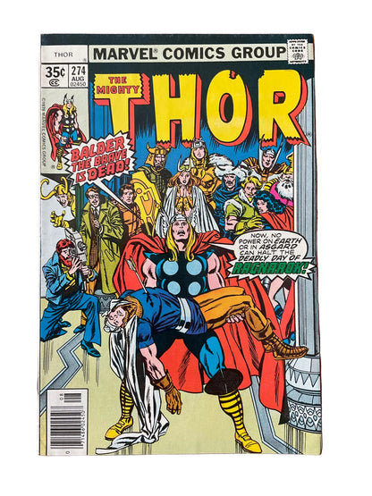 Thor (1966) #274 VF Newsstand 1st appearance of Frigga, Hugin & Munin