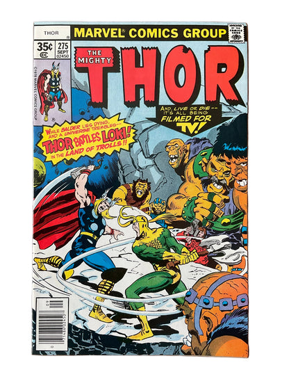 Thor (1966) #275 VF Newsstand 1st Sigyn, 1st Hermod