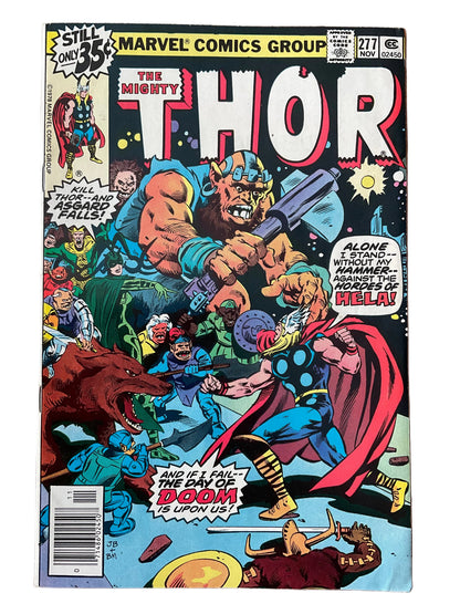 Thor (1966) #277 FN- Newsstand